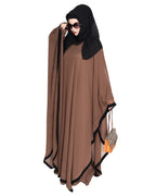 Double Layered Oak Brown Kaftan Brown