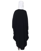 Dimensional Design Embroidered Kaftan Black