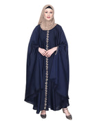 Regal Navy Blue Luxury Kaftan Blue