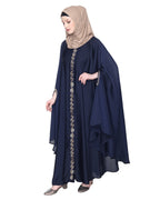 Regal Navy Blue Luxury Kaftan Blue