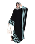 Kaftan with Striped Border