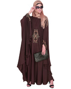 Irani Kaftan Wine One Size