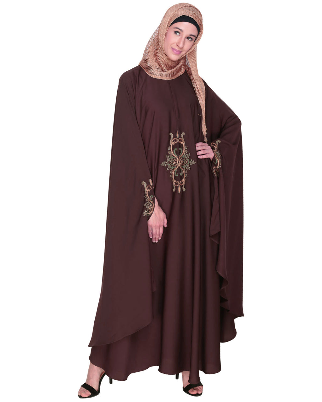 Irani Kaftan Wine One Size