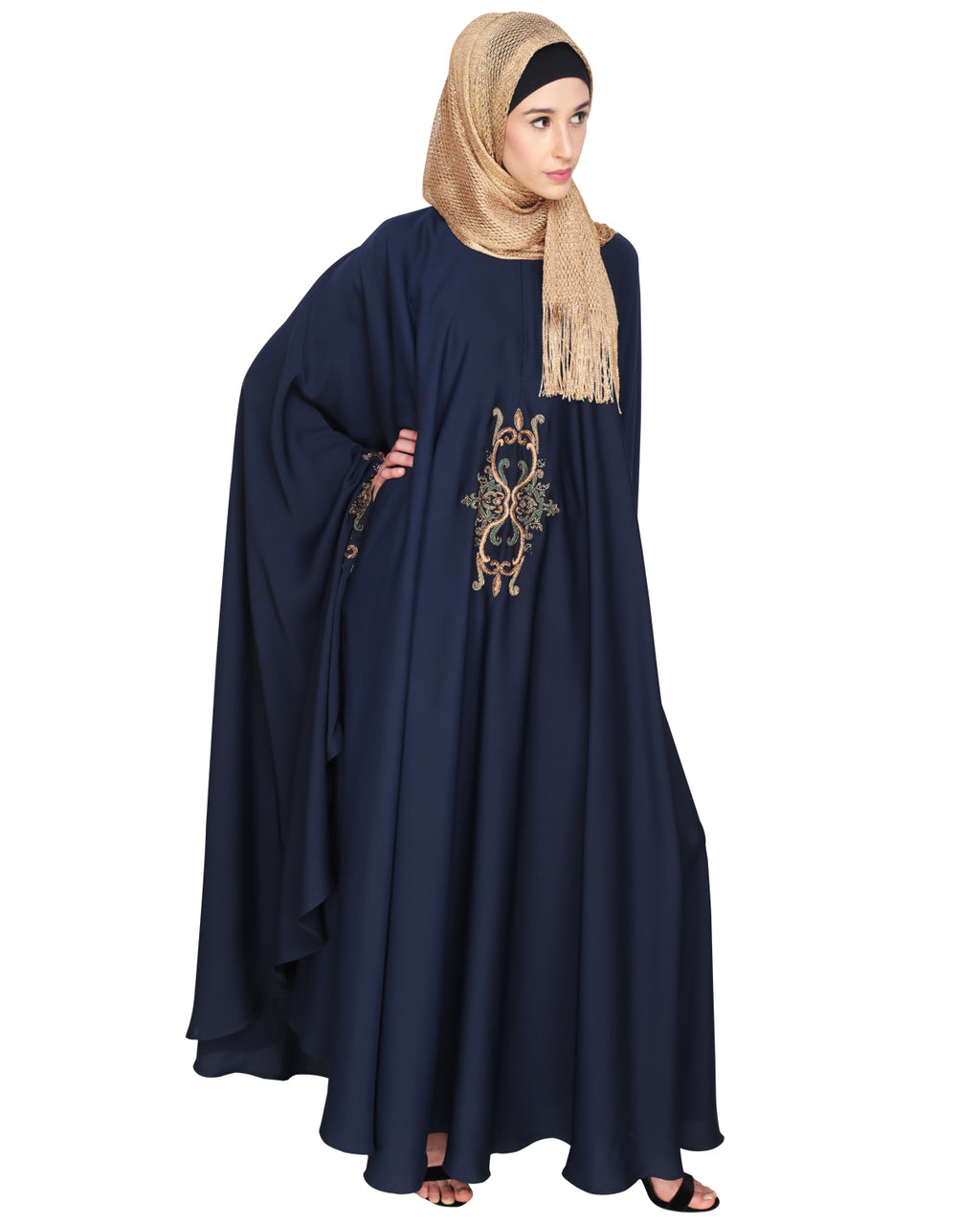 Irani Kaftan Blue One Size